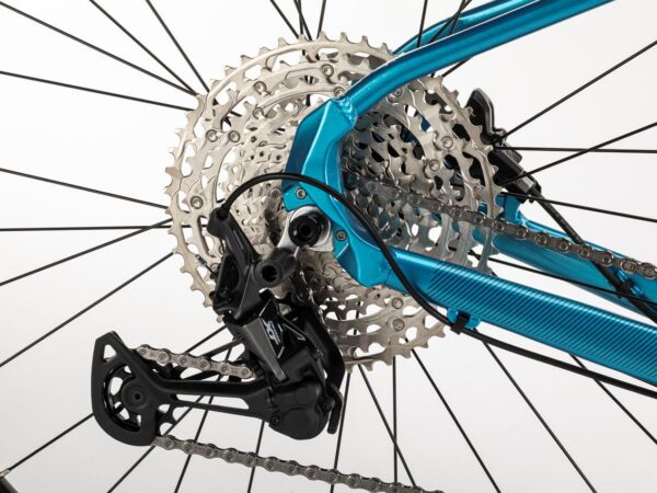 Cambio trasero Shimano Deore XT M8100 de 12 velocidades y piñón 12-51 de la Conor WRC Team