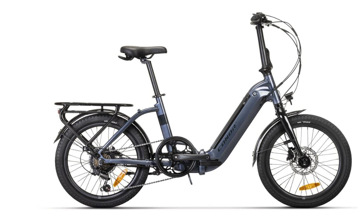 Bicicleta eléctrica plegable Conor Maui azul: imagen 1