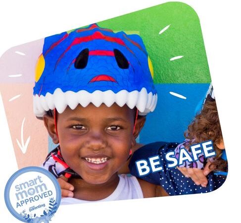 Casco infantil Dinosaurio azul: imagen 4