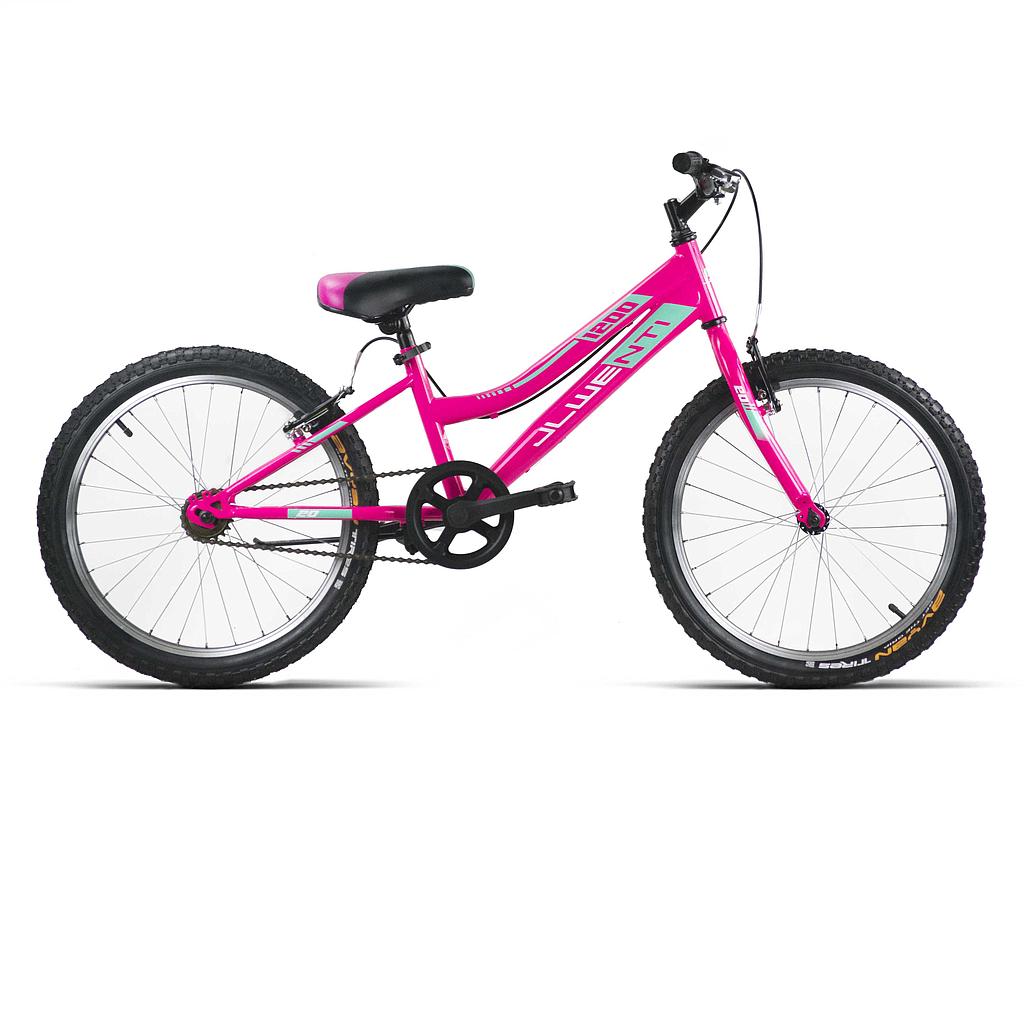 Bicicleta infantil de 20 pulgadas rosa JL Wenti MOD.1200