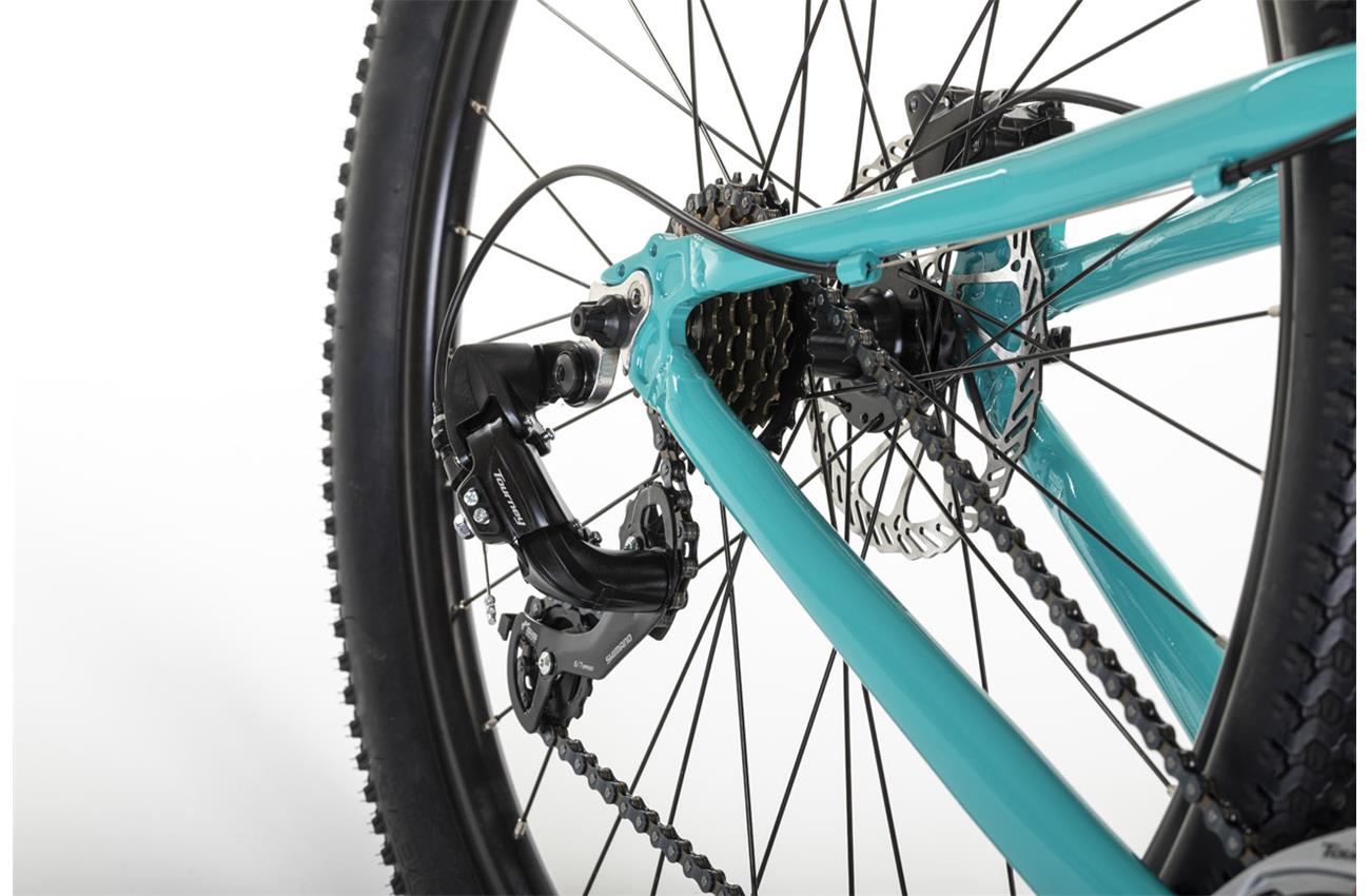 Cambio trasero Shimano de 7 velocidades y freno de disco hidráulico de la Conor 6300 29