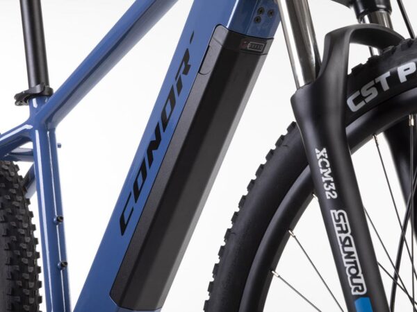 Batería integrada de 720 Wh de la bicicleta eléctrica Conor KIRK azul