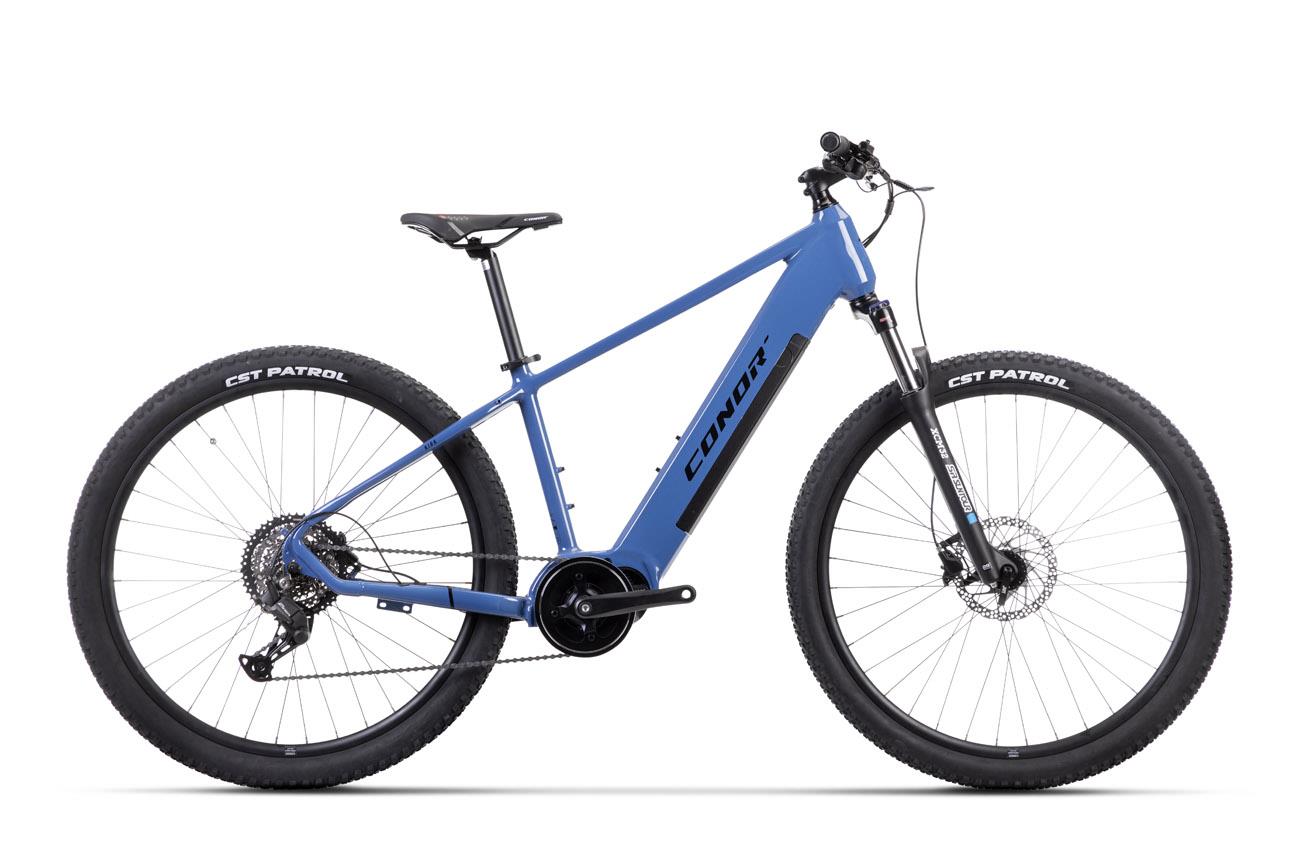 Bicicleta eléctrica de montaña Conor KIRK azul de 29 pulgadas