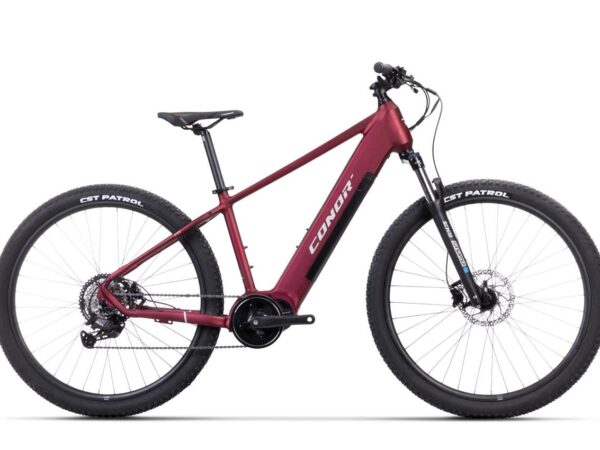 Bicicleta eléctrica de montaña Conor KIRK roja de 29 pulgadas
