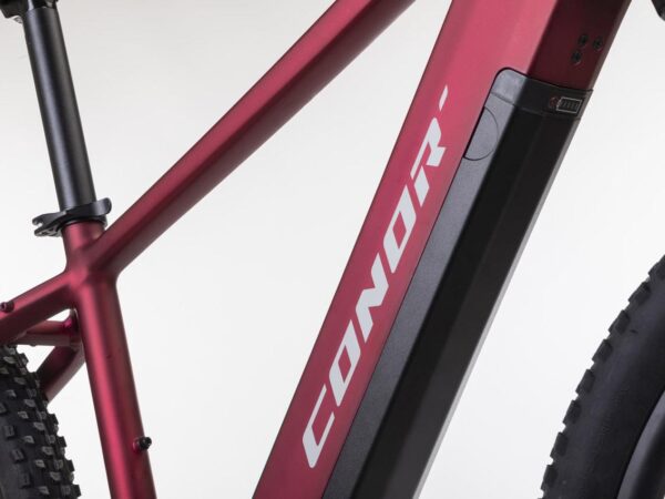 Batería integrada de 720 Wh de la bicicleta eléctrica Conor KIRK roja