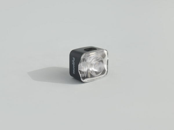 Luz delantera para bicicleta Pygomic F-Lite de 150 lúmenes, vista frontal