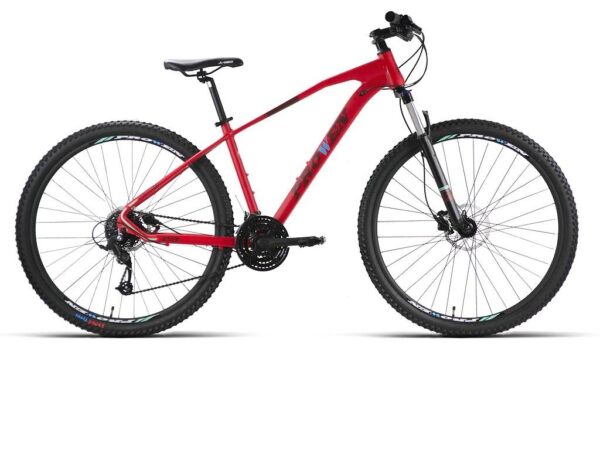 Bicicleta de montaña Prowen Pro 100 de 29 pulgadas roja