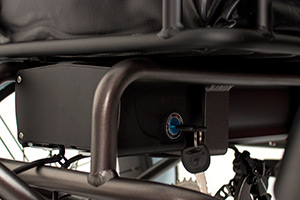 Batería de litio extraíble del triciclo eléctrico plegable Dune 4