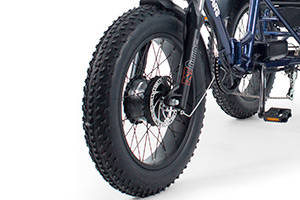 Cubierta fat de 20 x 4.0 pulgadas del triciclo eléctrico plegable