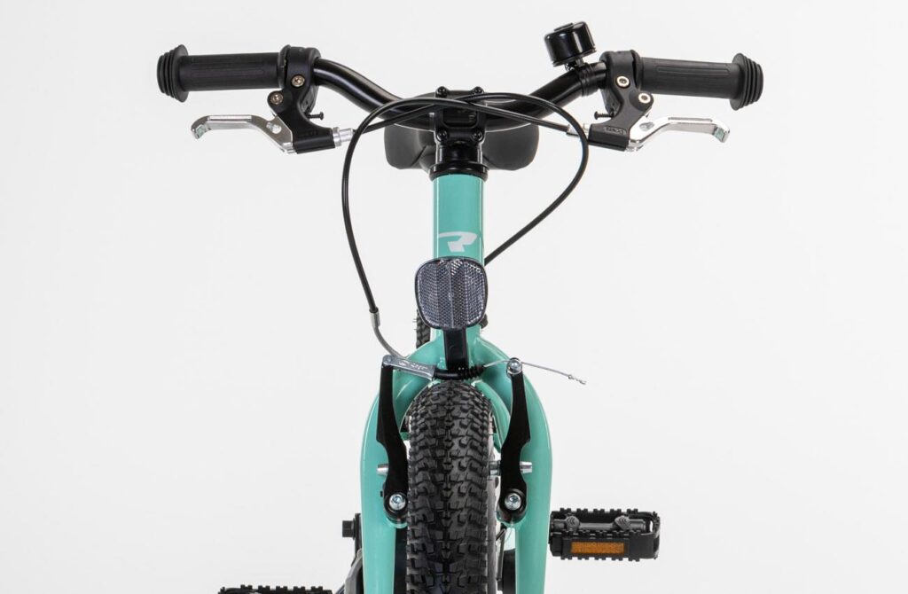 Freno V-brake delantero, manetas de aluminio y timbre de la bicicleta infantil de 16 pulgadas Conor KID 16 azul 2027